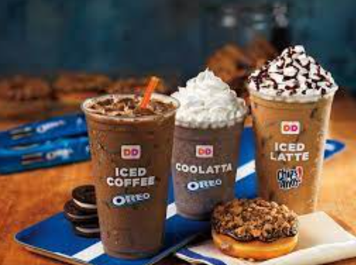 dunkin donuts frappe menu